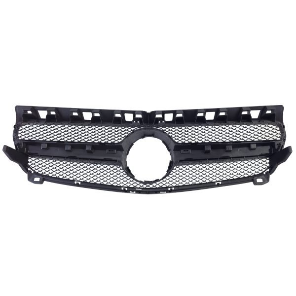Sport gloss black grille for MERCEDES A-CLASS W176 - Slika 7