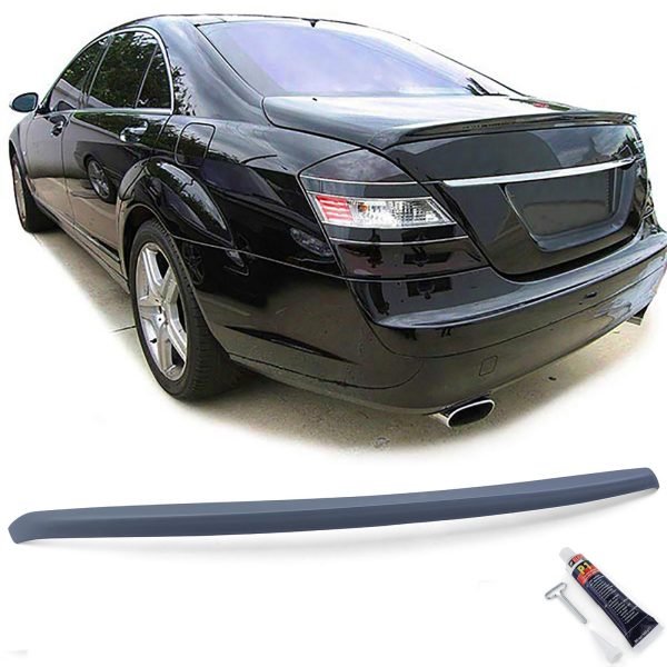 Sport optic rear spoiler for MERCEDES S-CLASS W221