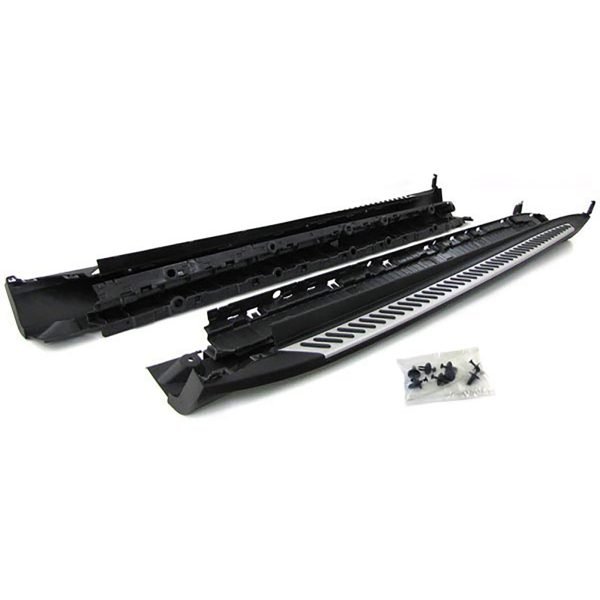 Aluminum running boards with side protection for BMW X5 F15 - Slika 4
