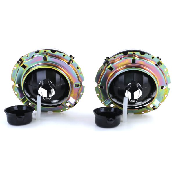 Headlights with Crosshair (Black Smoke) for VW Golf 1 + Cabrio 74-83 - Slika 4