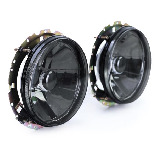 Headlights H4 (Black Smoke) for VW Golf 1 + Cabrio 74-83 - Slika 8
