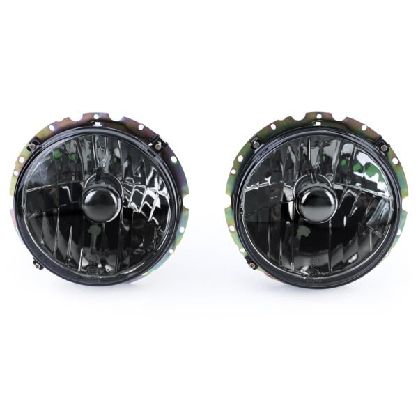 Headlights H4 (Black Smoke) for VW Golf 1 + Cabrio 74-83 - Slika 6