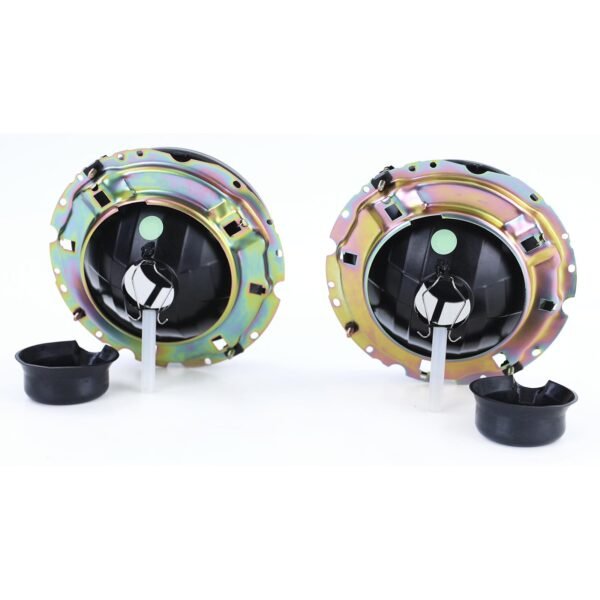 Headlights H4 (Black Smoke) for VW Golf 1 + Cabrio 74-83 - Slika 3