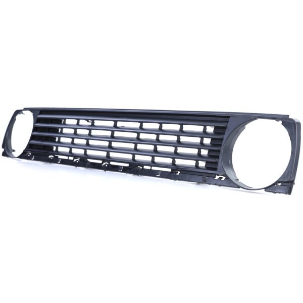 Grille without emblem (black) with grille spoiler for VW Golf 2 83-91 - Slika 4