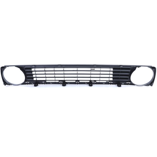 Grille without emblem (black) with grille spoiler for VW Golf 2 83-91 - Slika 5