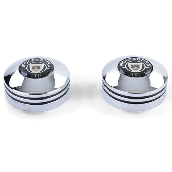 Wolfsburg Edition chrome mirror adjustment knobs for VW GOLF 3, VENTO and POLO
