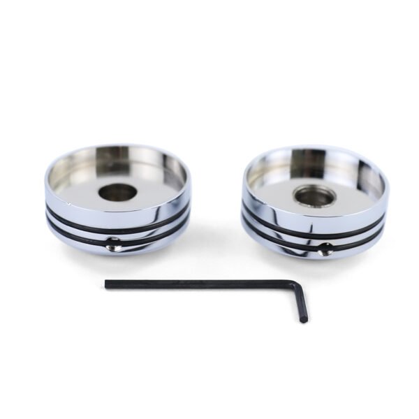 Wolfsburg Edition chrome mirror adjustment knobs for VW GOLF 3, VENTO and POLO - Slika 4