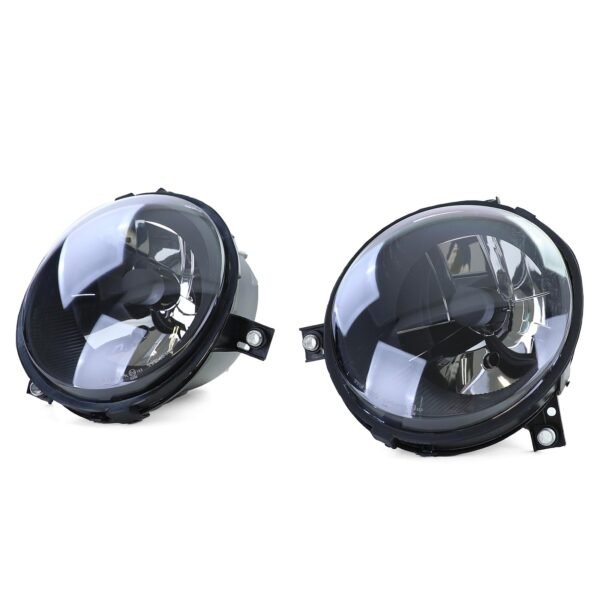 H4 clear glass black smoke fog light set for VW LUPO - Slika 4