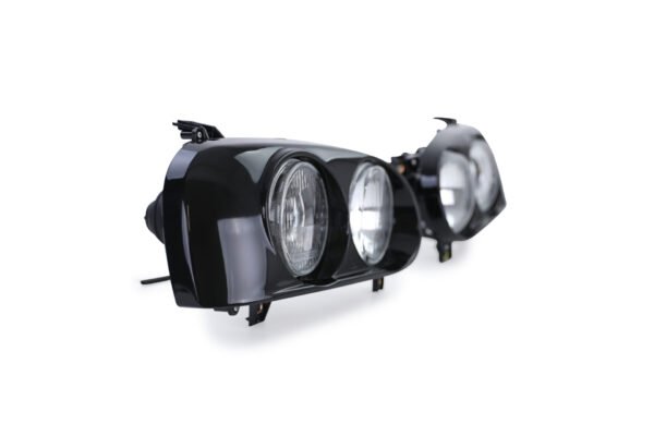 Double Headlights H1 H3 (Black) for VW Golf 3 91-97 - Slika 5
