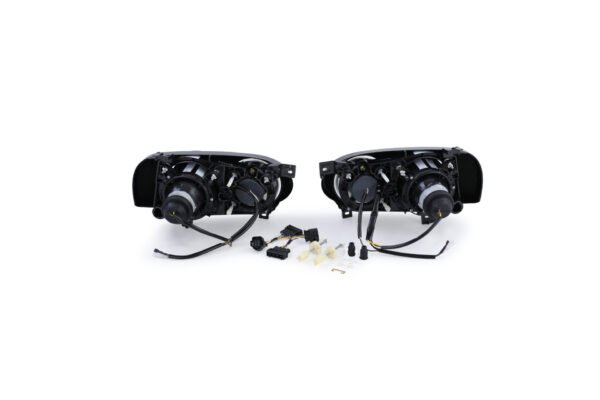 Double Headlights H1 H3 (Black) for VW Golf 3 91-97 - Slika 4