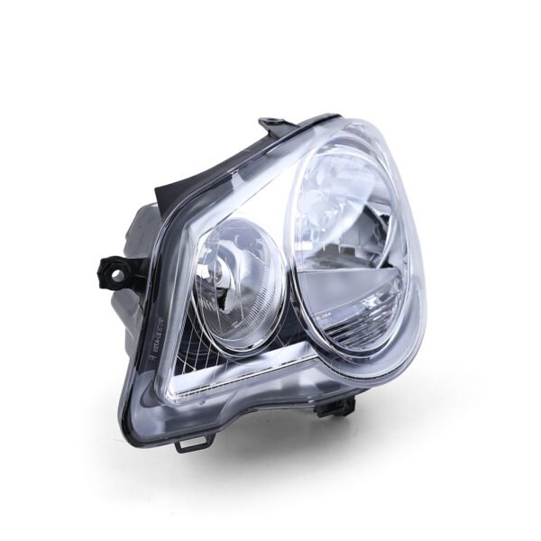 Left H7/H1 headlight with LWR motor for VW POLO 9N3 - Slika 2