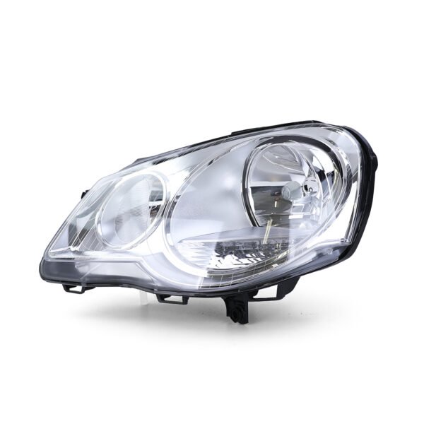 Left H7/H1 headlight with LWR motor for VW POLO 9N3 - Slika 3