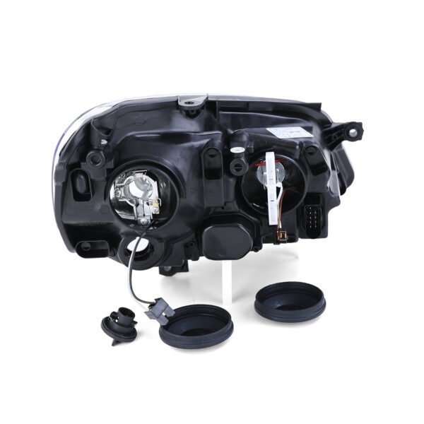 Left H7/H1 headlight with LWR motor for VW POLO 9N3 - Slika 6