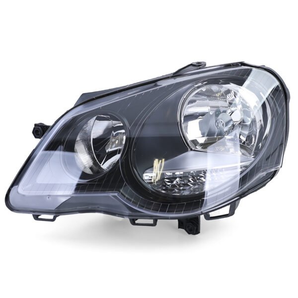 Black GTI Cup left headlight for VW POLO 9N3