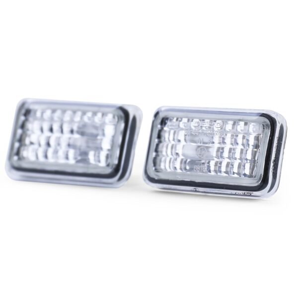 Side indicators (chrome) for VW Golf 1 2 Polo 86C Jetta Corrado Scirocco - Slika 2