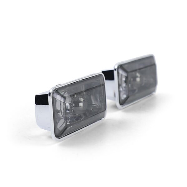 Clear glass black smoke side indicator set for VW GOLF 3, VENTO, and PASSAT - Slika 3