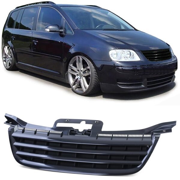 Sport black front grille for VW TOURAN and CADDY III