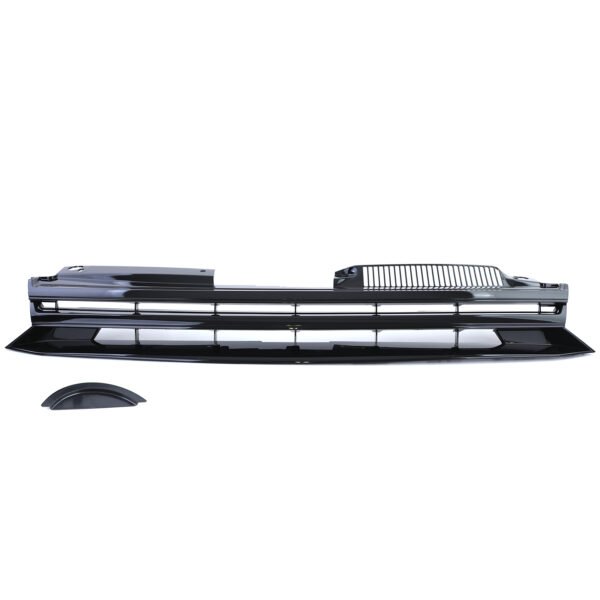 Grille without emblem (black gloss) for VW Golf 6 08-12 - Slika 6