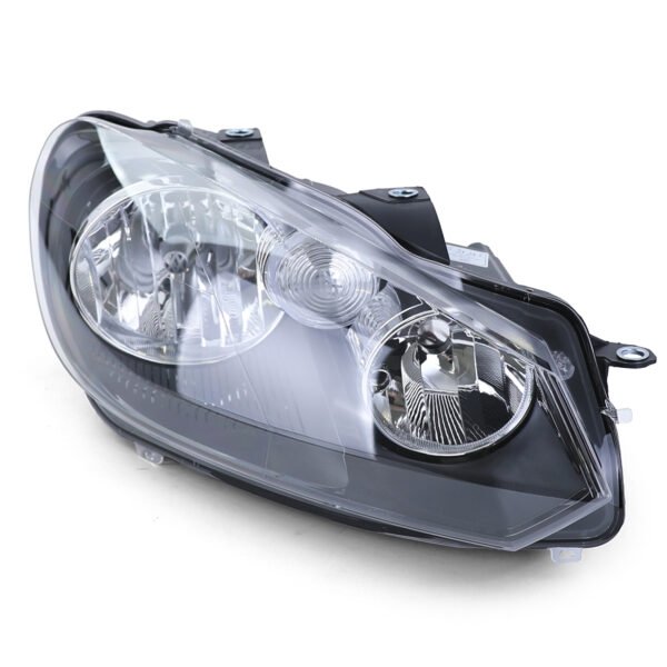Right Headlight with LWR Motor (Black) for VW Golf 6 VI 1K 08-14 - Slika 3