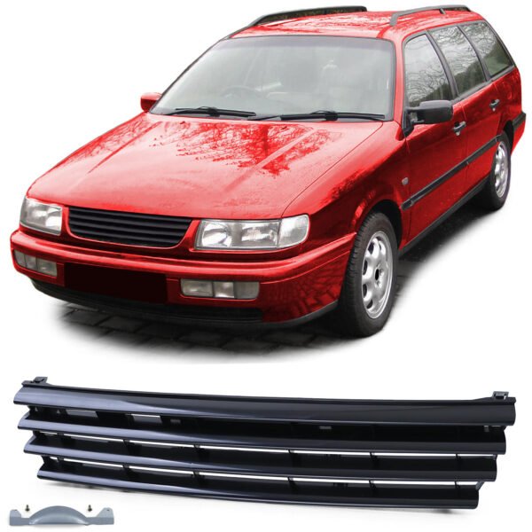 Sport black front radiator grille for VW PASSAT 35i B4