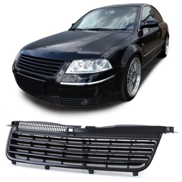 Sport black front radiator grille for VW PASSAT B5.5