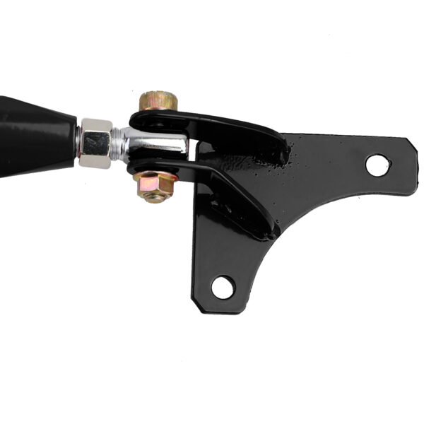 Black aluminum adjustable strut brace for VW GOLF 4 and BORA - Slika 6