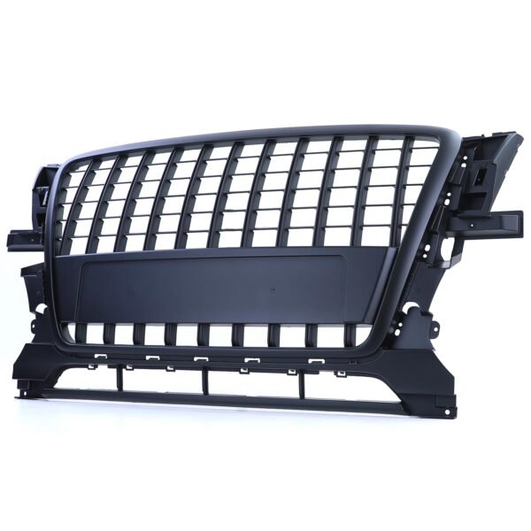 Sport matt black front grille for AUDI Q5 8R - Slika 4