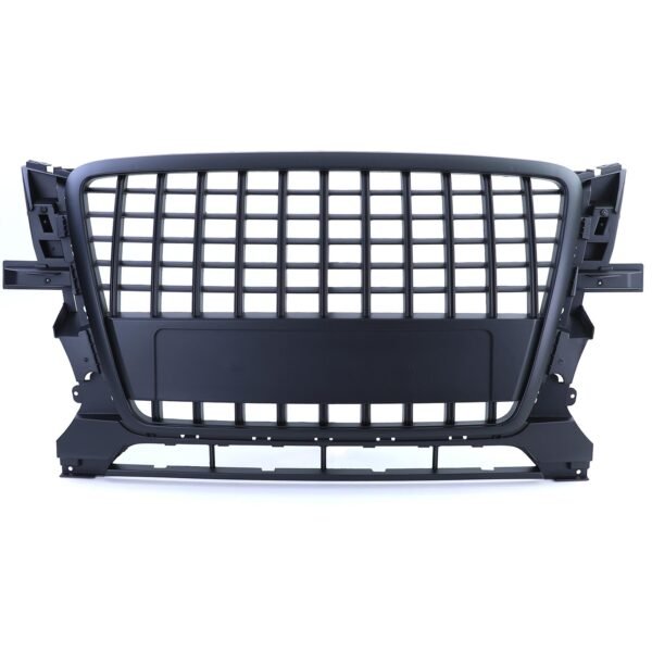 Sport matt black front grille for AUDI Q5 8R - Slika 5