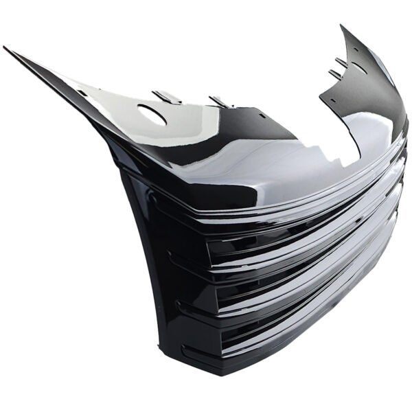 Gloss blakc front radiator grille for VW PASSAT B7 - Slika 4