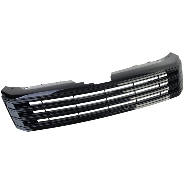 Gloss blakc front radiator grille for VW PASSAT B7 - Slika 7