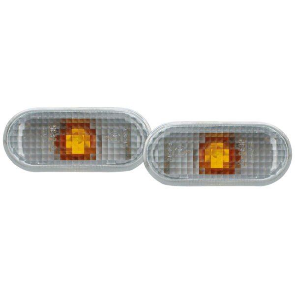 Side Indicators (White) for VW T5 Lupo Bora Golf 4 Passat 3B Seat Arosa
