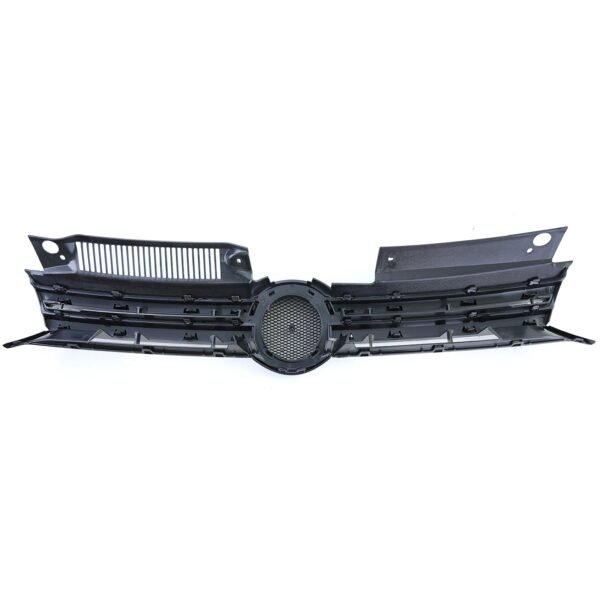Grille (Black Gloss) with Chrome Strips for VW Golf 6 08-13 - Slika 8