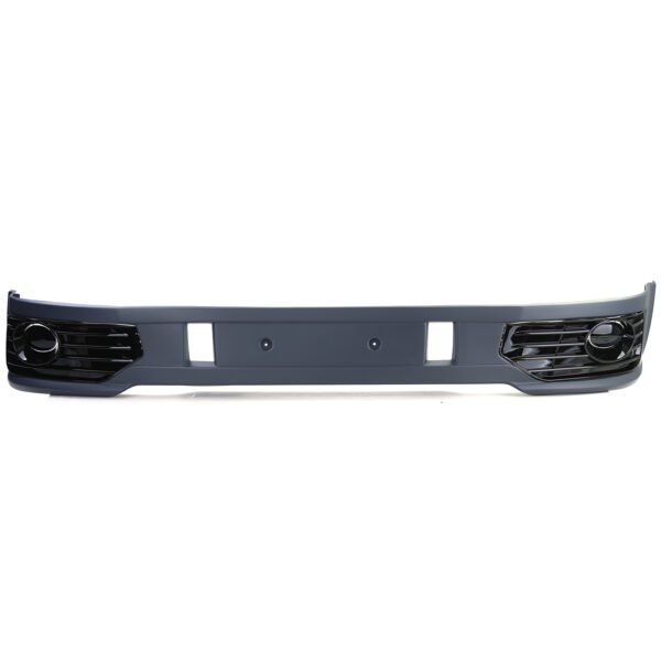 Front Bumper Spoiler Sportline + Fog Light Grille Gloss for VW T5.2 - Slika 10