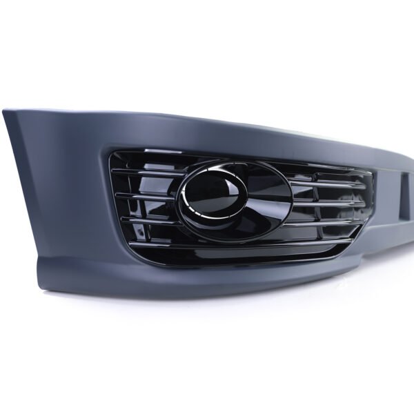 Front Bumper Spoiler Sportline + Fog Light Grille Gloss for VW T5.2 - Slika 7