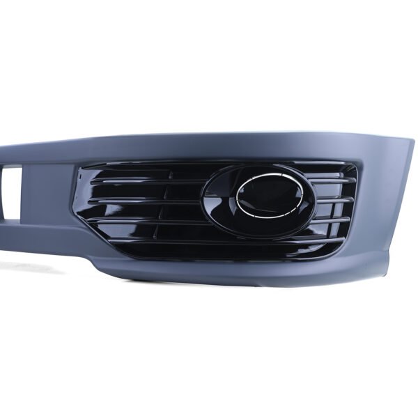 Front Bumper Spoiler Sportline + Fog Light Grille Gloss for VW T5.2 - Slika 6