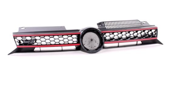 Honeycomb Grille (Black Red) for VW Golf 6 also GTI 08-13 - Slika 9