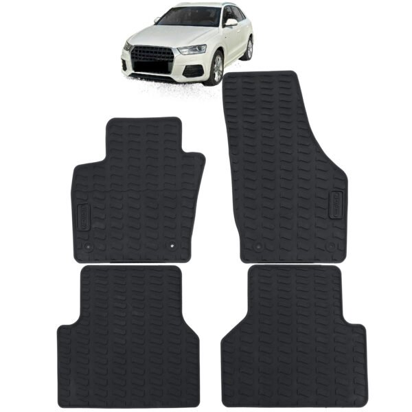 Premium rubber floor mats for AUDI Q3 8U
