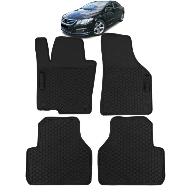 Premium rubber floor mats for VW PASSAT CC