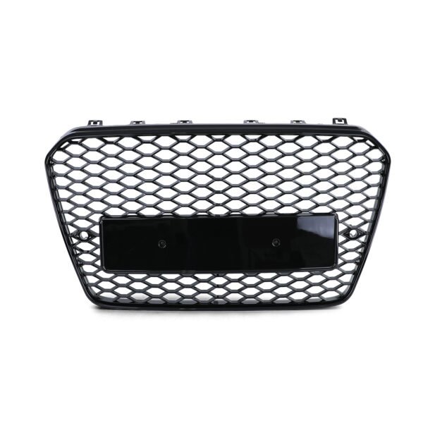 Sport black honeycomb front grille for AUDI A5 8T - Slika 4