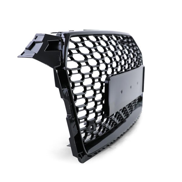 Sport gloss black honeycomb front grille for AUDI A5 F5 - Slika 2