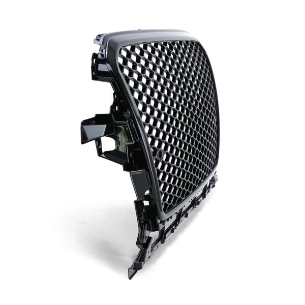 Sport gloss black honeycomb front grille for AUDI Q5 8R - Slika 3