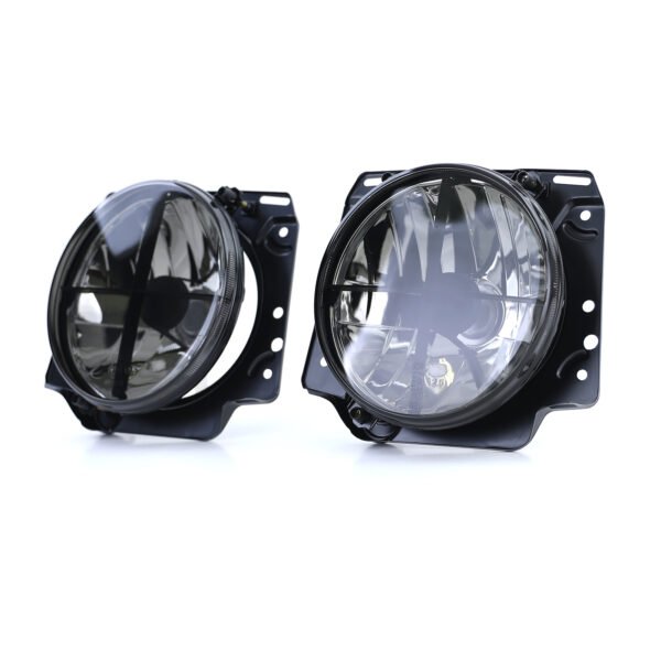 Headlights with crosshair (Black Smoke) for VW Golf 2 83-91 - Slika 8