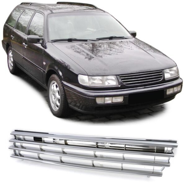 Chrome front radiator grille for VW PASSAT 35i B4