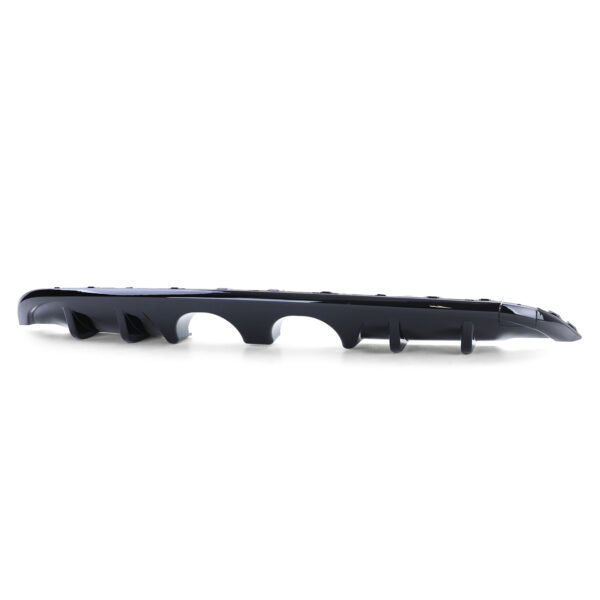 Rear diffuser (6R look, black gloss) for VW Golf 6 1K 08-13 - Slika 4