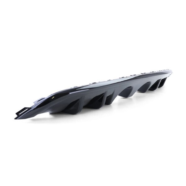 Rear diffuser (6R look, black gloss) for VW Golf 6 1K 08-13 - Slika 3