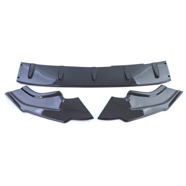 Front Spoiler Lip (Carbon Look) for VW Golf 7 GTI 13-20 - Slika 5