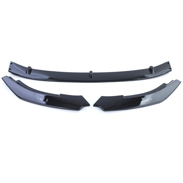 Front Spoiler Lip (Black Gloss) for VW Golf 6 GTI 09-13 - Slika 4