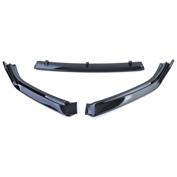 CUP gloss black front bumper spoiler for VW POLO 6C - Slika 5