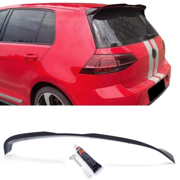 Rear Spoiler (Black Gloss) for VW Golf 7 GTI 13-20