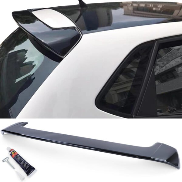 Sport gloss black rear spoiler for VW POLO 6R